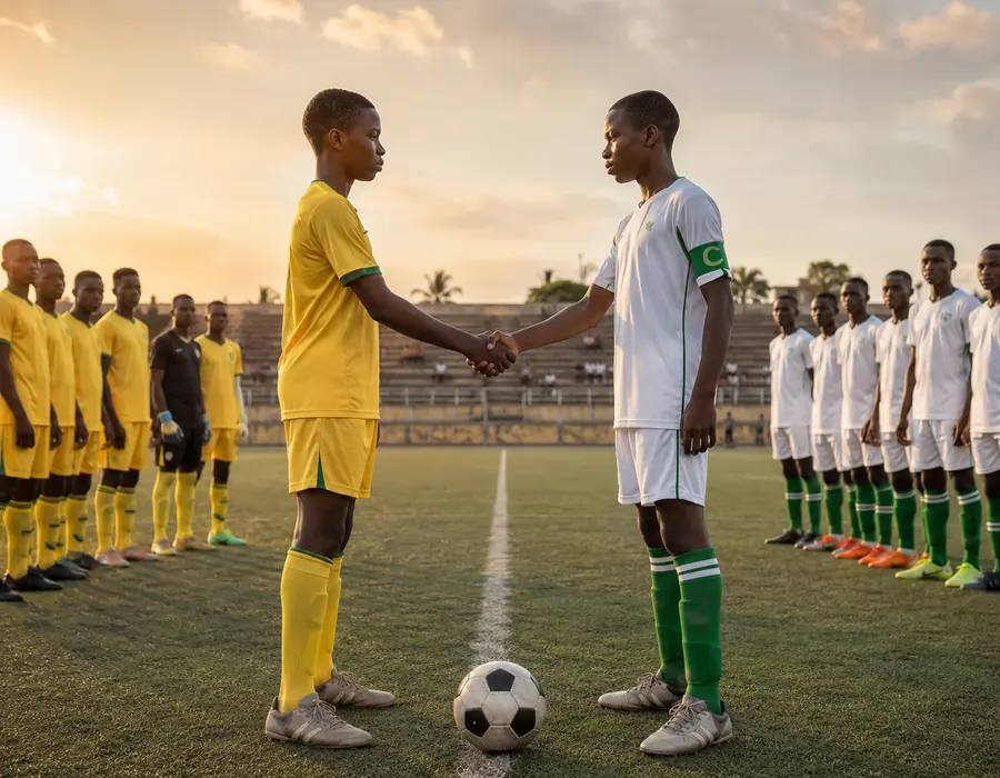 Rencontre sportive entre équipes du Bénin et du Nigéria