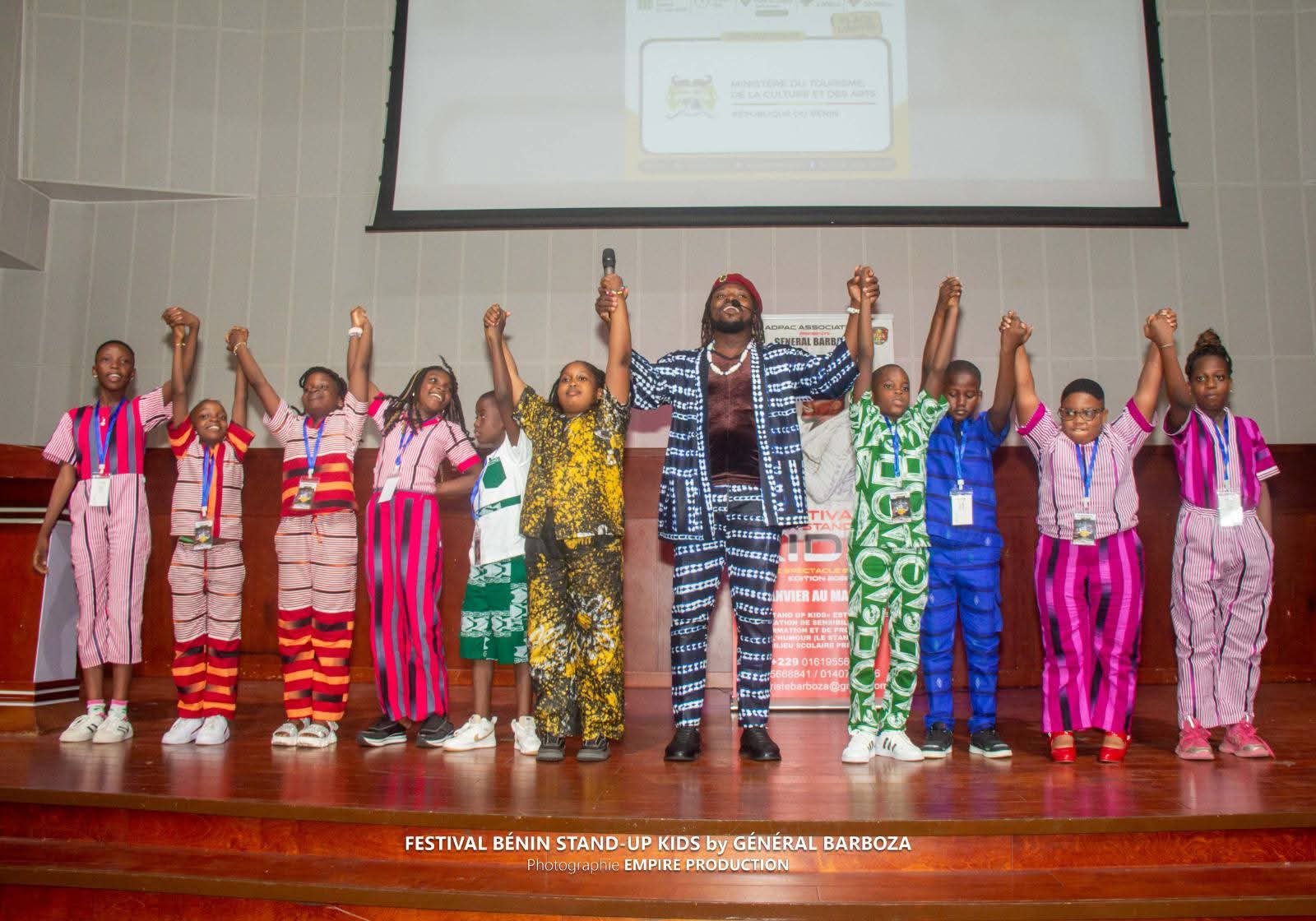 Participants de Bénin Stand-Up Kids